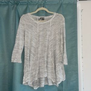 Striped casual blouse